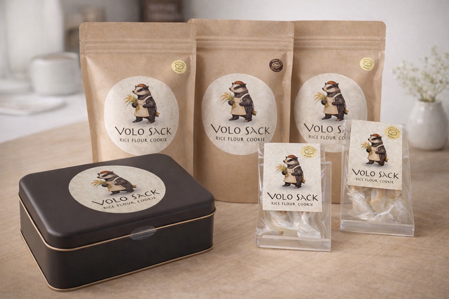 VOLO SACK の缶と袋のラインナップ